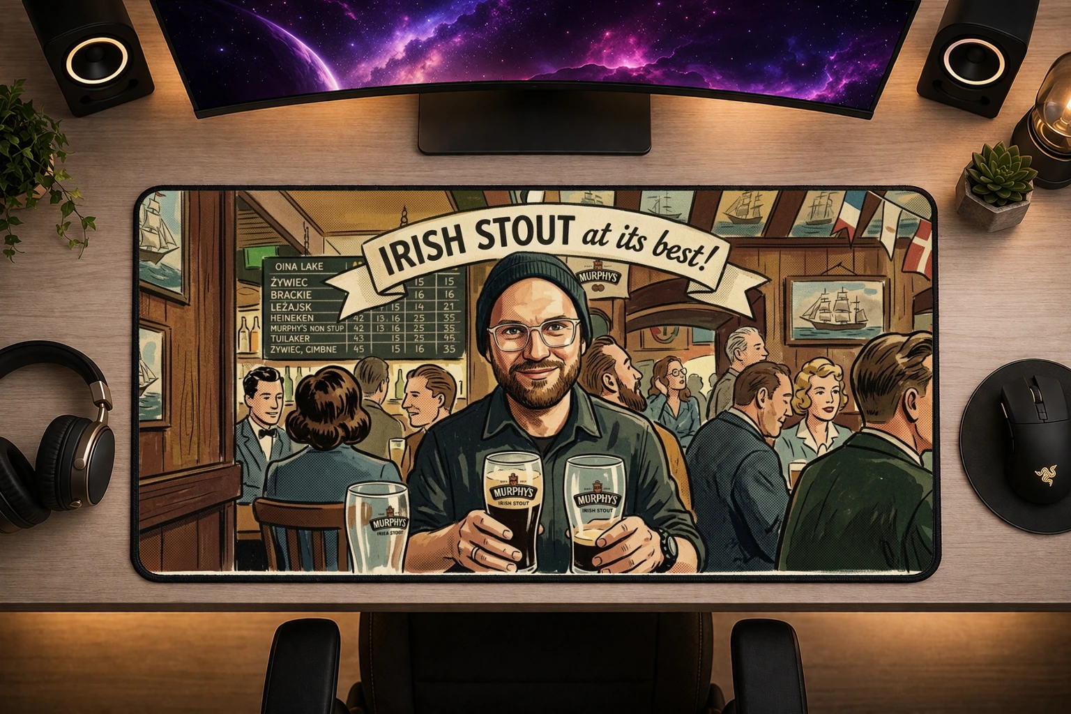 Example gaming pad design 17