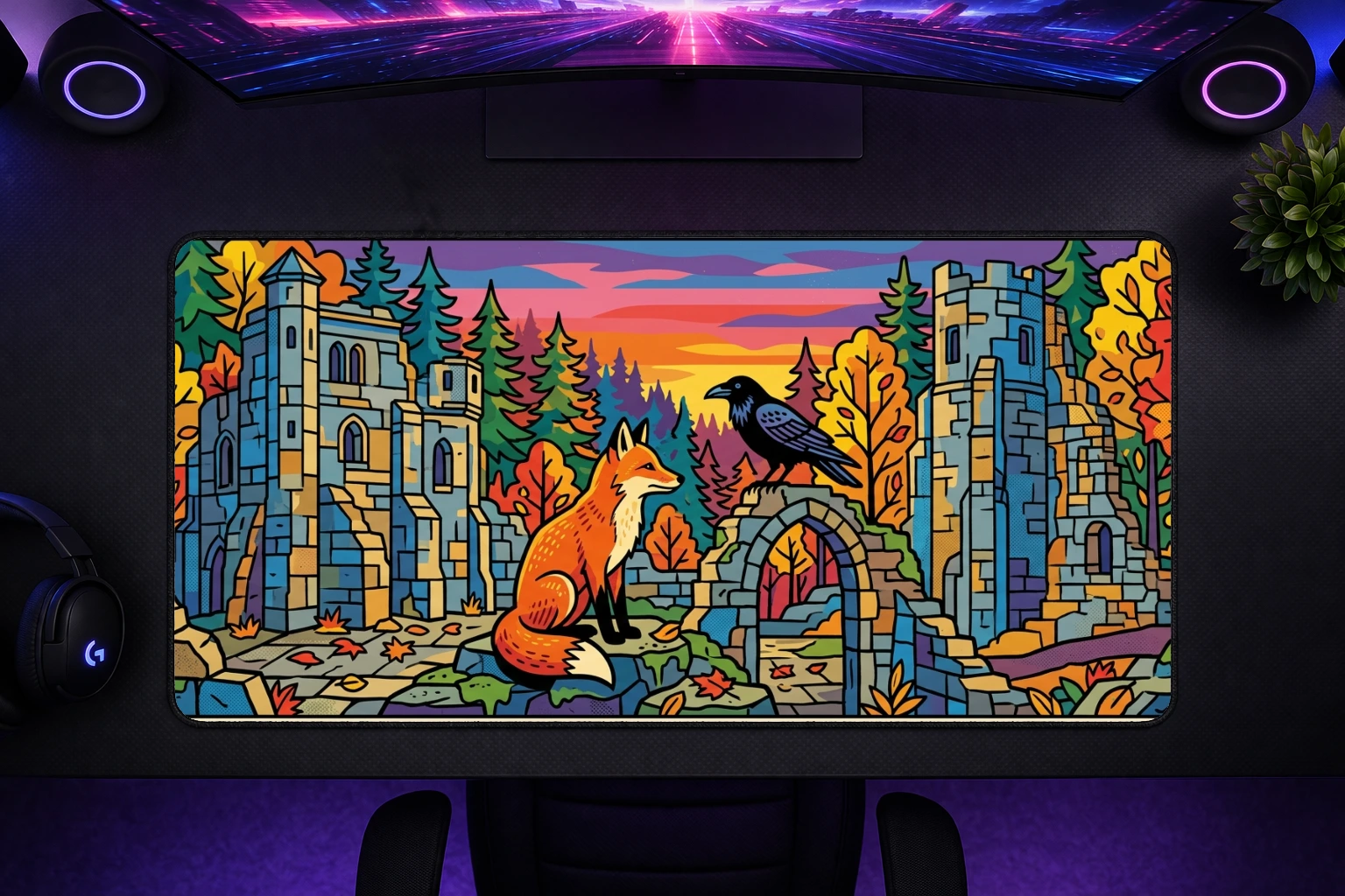 Example gaming pad design 2