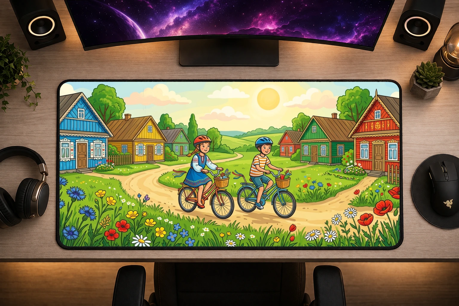 Example gaming pad design 25