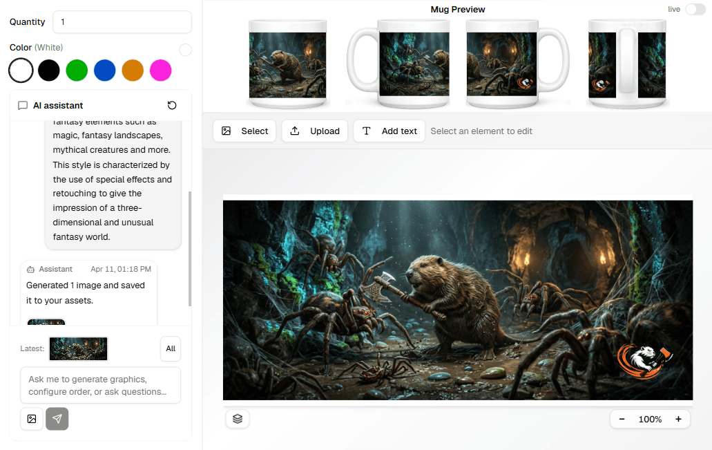 Example mug design 4