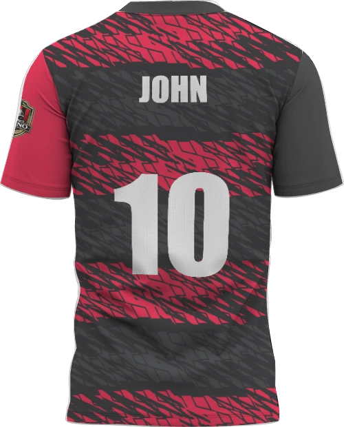 Example sports T-shirt customizer preview 2