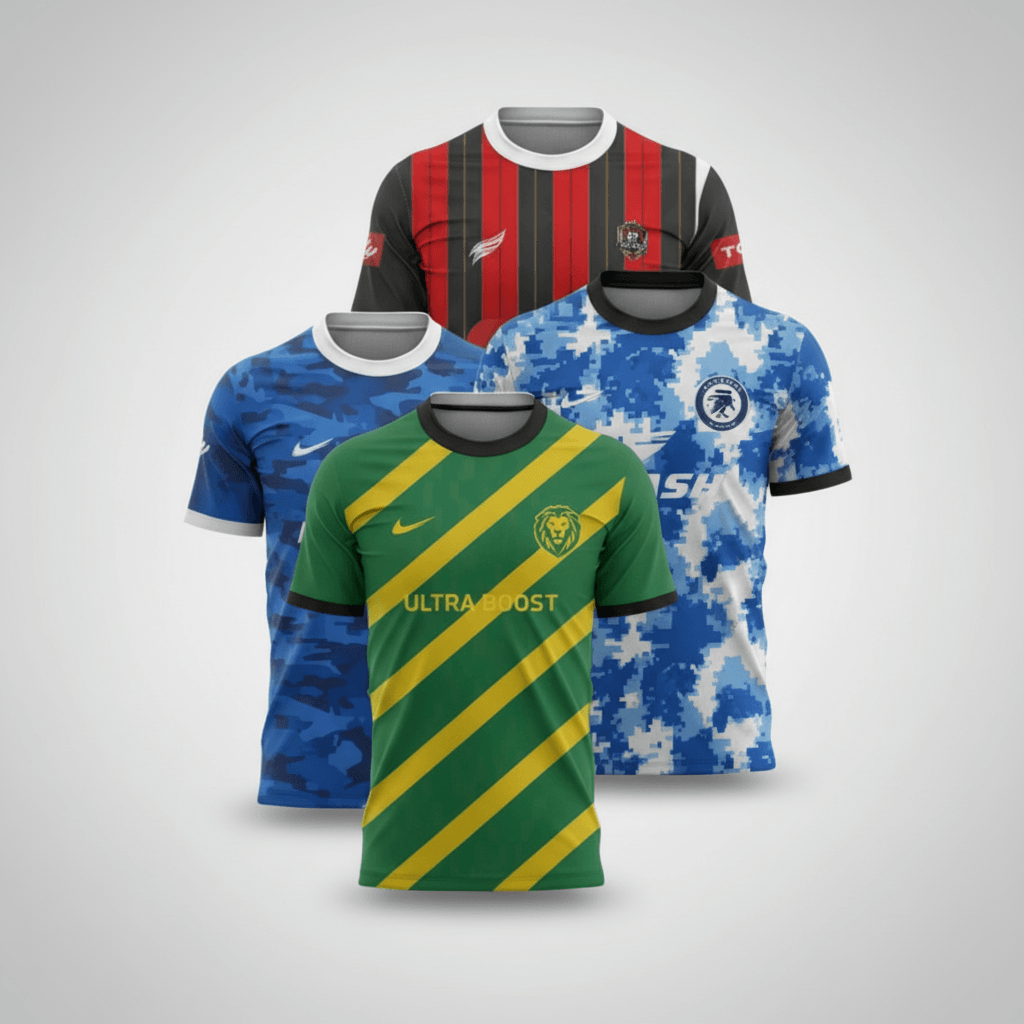 Sports T-shirt customizer preview